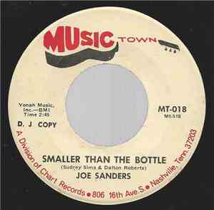Joe Sanders  - Smaller Than The Bottle / Memphis Woman