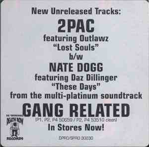 2Pac / Nate Dogg - Lost Souls / These Days