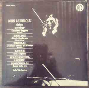 Sir John Barbirolli Dirige Orchestra Halle' Di Manchester - John Barbirolli ...