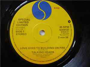 Talking Heads - Love Goes To Building On Fire / Psycho Killer