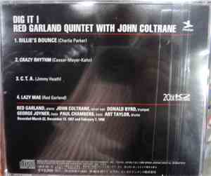 The Red Garland Quintet With John Coltrane - Dig It!