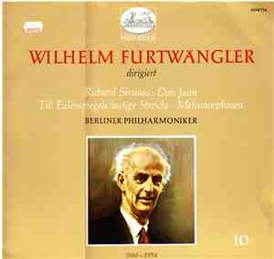 Wilhelm Furtwängler Dirigiert Richard Strauss · Berliner Philharmoniker - D ...