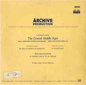 Adam De La Halle - Pro Musica Antiqua / Safford Cape - Le Jeu De Robin Et M ...