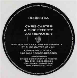 Chris Carter - Side Effects / Misnomer