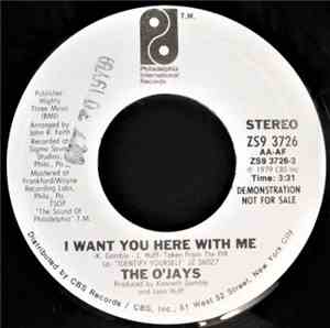 The O'Jays - I Want You Here With Me