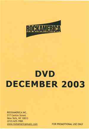 Various - Rockamerica Videopool: December 2003