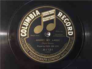 Fred Van Eps / Prince's Orchestra - Ahoy!  My Lads! / Just Pushin' Round