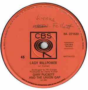 Gary Puckett & The Union Gap - Lady Willpower