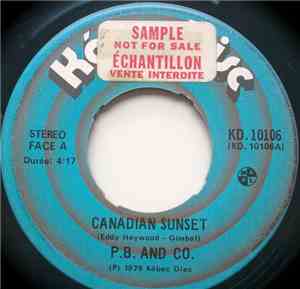 P.B And Co. - Canadian Sunset
