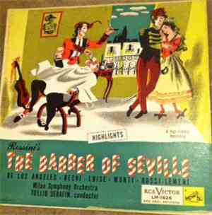 Rossini, Tullio Serafin, Milan Symphony Orchestra - The Barber Of Seville ( ...