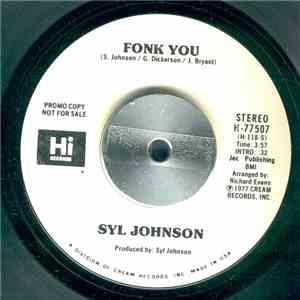 Syl Johnson - Fonk You