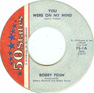 Bobby Penn - You Were On My Mind