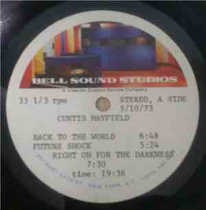 Curtis Mayfield - Back To The World
