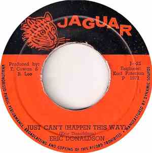 Eric Donaldson - Just Can't (Happen This Way) / Version
