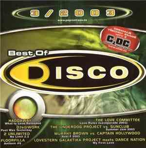 Various - Best Of Disco 3 / 2003