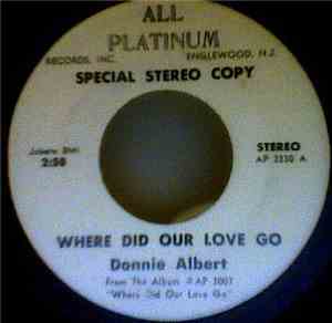 Donnie Elbert - Where Did Our Love Go