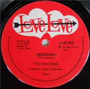 The Orations - Wedding / Sound Of Orations