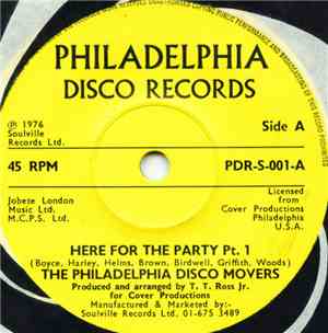 The Philadelphia Disco Movers - Here For The Party
