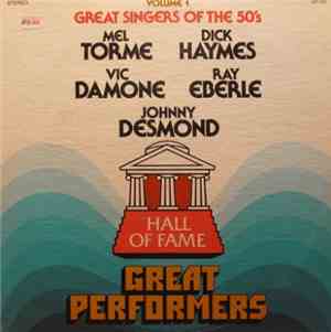 Various - Great Singers Of The 50s Volume 1