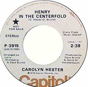 Carolyn Hester - Henry In The Centerfold