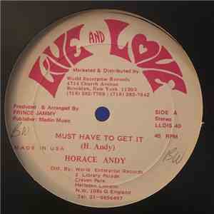 Horace Andy - Must Have To Get It / Girl Of My Dream