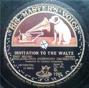 Leopold Stokowski And The Philadelphia Orchestra - Invitation To The Waltz, ...