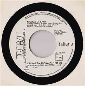 Nicola Di Bari - Chitarra Suona Più Piano