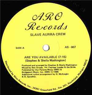 Slave Aurra Crew - Are You Available
