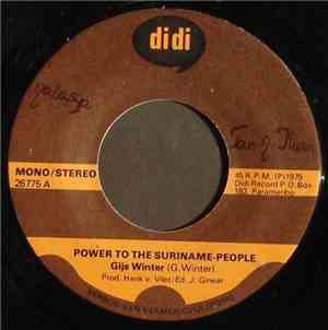 Gijs Winter - Power To The Suriname-People