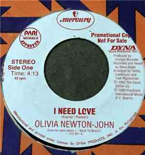 Olivia Newton-John - I Need Love