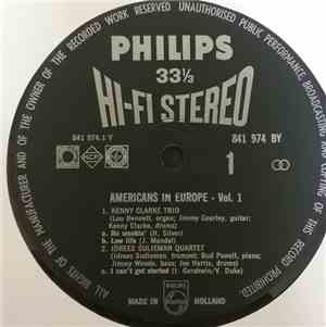 Various - Americans In Europe, Vol.1