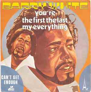 Barry White - You're The First, The Last, My Everything