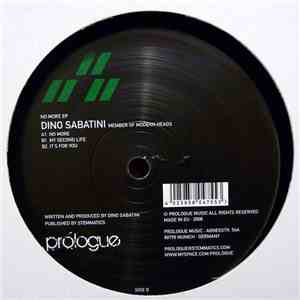Dino Sabatini - No More EP