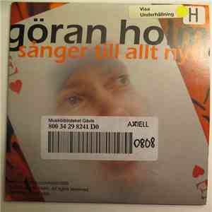 Göran Holm  - Sånger Till Allt Nytt