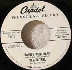 Sam Butera And The Witnesses - French Poodle / Handle With Care