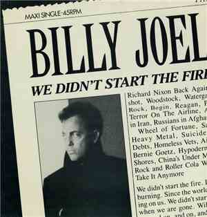 Billy Joel - We Didn't Start The Fire