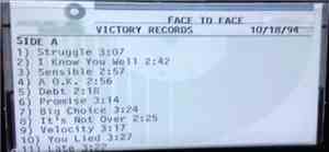 Face To Face - Big Choice