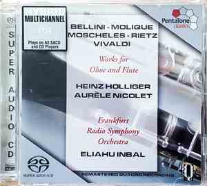Heinz Holliger, Aurèle Nicolet, Frankfurt Radio Symphony Orchestra, Eliahu  ...