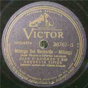 Juan D'Arienzo Y Su Orquesta Típica - Derecho Viejo / Milonga Del Recuerdo