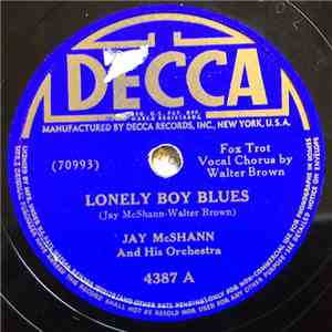 Jay McShann And His Orchestra - Lonely Boy Blues / Sepian Stomp