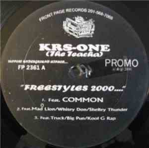 KRS-One - Freestyles 2000.... / Shadup Ya Face