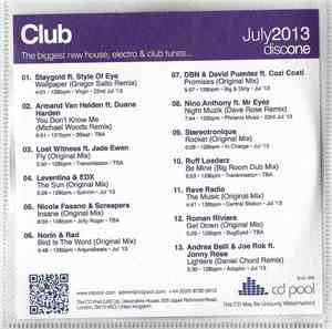Various - CD Pool Club July 2013
