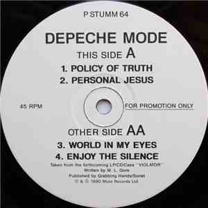 Depeche Mode - Policy Of Truth / Personal Jesus / World In My Eyes / Enjoy  ...