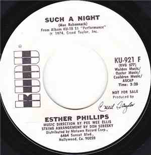 Esther Phillips - Such A Night
