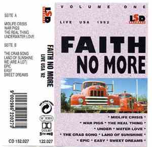 Faith No More - Live USA 1992 Volume 1