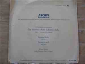 Johann Sebastian Bach − Helmut Walcha - Fantasie G-Dur BWV 572 / Fantasie C ...