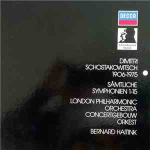 Dimitri Schostakowitsch / The London Philharmonic Orchestra, Concertgebouw  ...