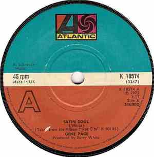 Gene Page - Satin Soul
