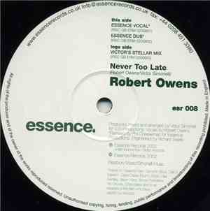 Robert Owens - Never Too Late