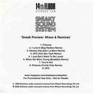 Sneaky Sound System - Sneak Preview: Mixes & Remixes